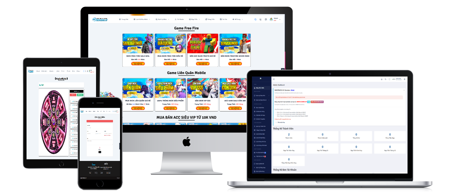 shop acc v3 vesion mới nhất